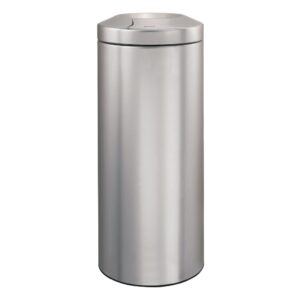 Stalowy kosz samogaszący matowy, poj. 30 l