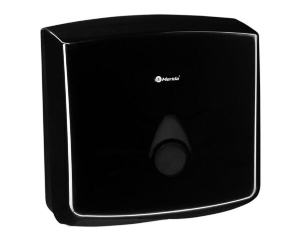 Pojemnik na ręczniki składane MERIDA COMO, tworzywo ABS, czarny Pojemnik na ręczniki składane MERIDA COMO, tworzywo ABS, czarny