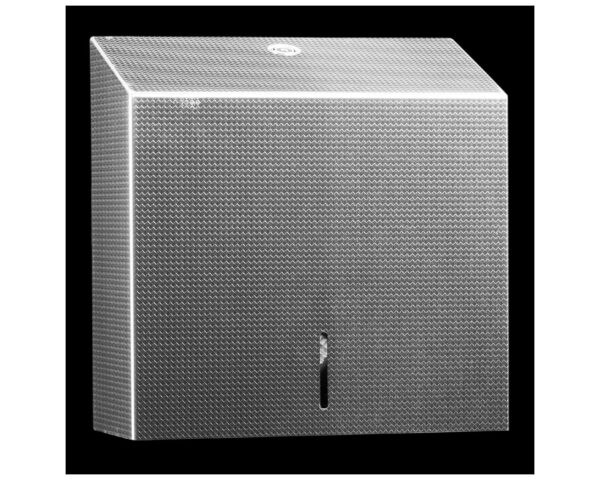 Pojemnik na ręczniki składane MERIDA INOX DESIGN MAXI -TEXTURE Pojemnik na ręczniki składane MERIDA INOX DESIGN MAXI -TEXTURE