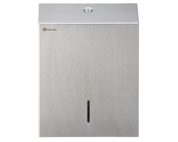 Pojemnik na ręczniki składane MERIDA STELLA SLIM MAXI, stal matowa Pojemnik na ręczniki składane MERIDA STELLA SLIM MAXI, stal matowa