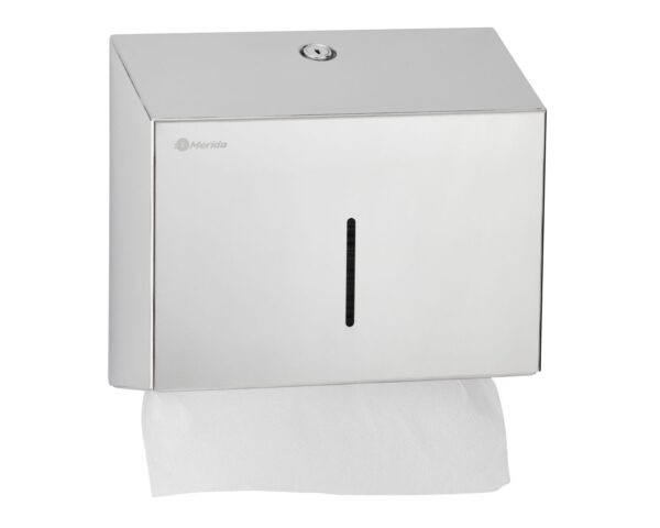 Pojemnik na ręczniki składane MERIDA STELLA SLIM MINI, stal polerowana Pojemnik na ręczniki składane MERIDA STELLA SLIM MINI, stal polerowana