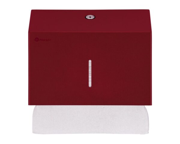 Pojemnik na ręczniki składane MERIDA STELLA SLIM RED LINE MINI, czerwony Pojemnik na ręczniki składane MERIDA STELLA SLIM RED LINE MINI, czerwony