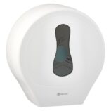 Pojemnik na papier toaletowy MERIDA ONE, tworzywo ABS, biały