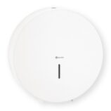 Pojemnik na papier toaletowy MERIDA STELLA WHITE LINE MEGA, średnica papieru do 28 cm, biały