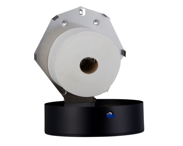 Pojemnik na papier toaletowy MERIDA STELLA BLACK LINE MEGA, średnica papieru do 28 cm, czarny Pojemnik na papier toaletowy MERIDA STELLA BLACK LINE MEGA, średnica papieru do 28 cm, czarny