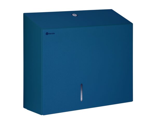 Pojemnik na papier toaletowy MERIDA STELLA BLUE LINE MAXI, średnica papieru do 23 cm, niebieski Pojemnik na papier toaletowy MERIDA STELLA BLUE LINE MAXI, średnica papieru do 23 cm, niebieski