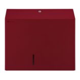 Pojemnik na papier toaletowy MERIDA STELLA RED LINE MAXI, średnica papieru do 23 cm, czerwony