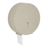 Pojemnik na papier toaletowy MERIDA STELLA SILK GREY LINE MEGA, średnica papieru do 28 cm, szary jedwabisty