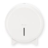 Pojemnik na papier toaletowy MERIDA STELLA WHITE LINE MINI, średnica papieru do 19 cm, biały