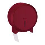 Pojemnik na papier toaletowy MERIDA STELLA RED LINE MINI, średnica papieru do 19 cm, czerwony