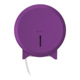 Pojemnik na papier toaletowy MERIDA STELLA VIOLET LINE MINI, śr. papieru do 19 cm, fioletowy