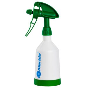 Butelka MERIDA 360° ze spryskiwaczem dwustronnym zielonym 0,5 l, wyskalowana