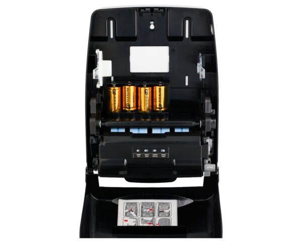 Automatyczny bezdotykowy podajnik ręczników papierowych w roli MERIDA ONE AUTOMATIC MAXI, tworzywo ABS, czarny Automatyczny bezdotykowy podajnik ręczników papierowych w roli MERIDA ONE AUTOMATIC MAXI, tworzywo ABS, czarny