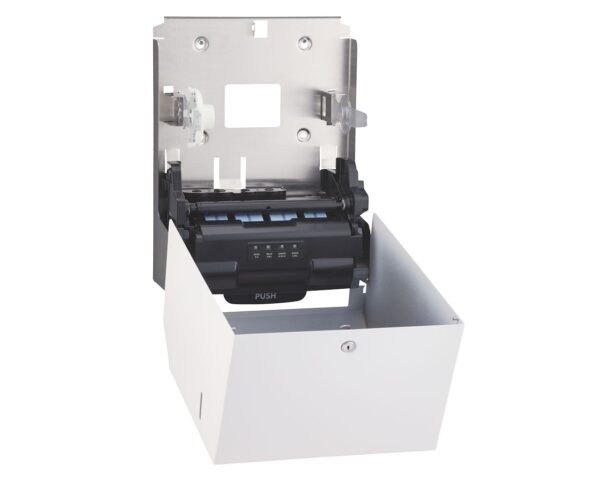 Automatyczny bezdotykowy podajnik ręczników papierowych w rolach MERIDA STELLA WHITE LINE AUTOMATIC MAXI, biały Automatyczny bezdotykowy podajnik ręczników papierowych w rolach MERIDA STELLA WHITE LINE AUTOMATIC MAXI, biały