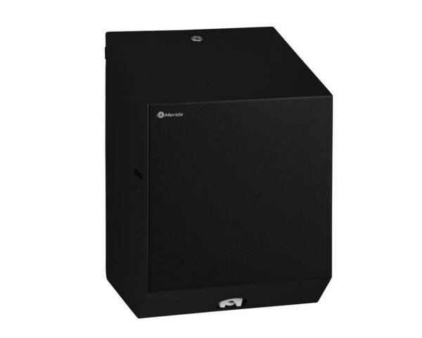 Pojemnik na ręczniki papierowe w rolach MERIDA STELLA BLACK LINE MAXI, czarny Pojemnik na ręczniki papierowe w rolach MERIDA STELLA BLACK LINE MAXI, czarny