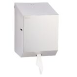 Pojemnik na ręczniki papierowe w rolach MERIDA STELLA MAXI, stal matowa