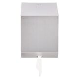 Pojemnik na ręczniki papierowe w rolach MERIDA STELLA MAXI, stal matowa