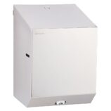 Pojemnik na ręczniki papierowe w rolach MERIDA STELLA MAXI, stal polerowana