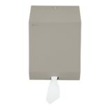 Pojemnik na ręczniki papierowe w rolach MERIDA STELLA STONE GREY LINE MAXI, szary kamienny