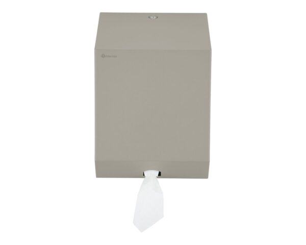 Pojemnik na ręczniki papierowe w rolach MERIDA STELLA STONE GREY LINE MAXI, szary kamienny Pojemnik na ręczniki papierowe w rolach MERIDA STELLA STONE GREY LINE MAXI, szary kamienny