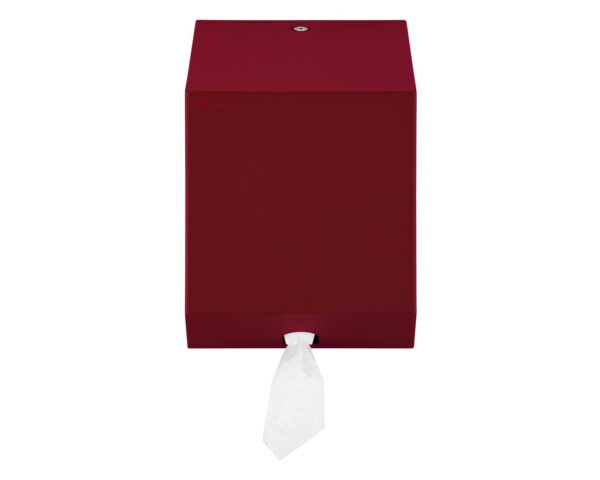 Pojemnik na ręczniki papierowe w rolach MERIDA STELLA RED LINE MAXI, czerwony Pojemnik na ręczniki papierowe w rolach MERIDA STELLA RED LINE MAXI, czerwony