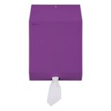 Pojemnik na ręczniki papierowe w rolach MERIDA STELLA VIOLET LINE MAXI, fioletowy