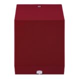 Pojemnik na ręczniki papierowe w rolach lub papier toaletowy w systemie listkowym MERIDA STELLA RED LINE MINI, czerwony