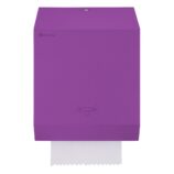 Mechaniczny podajnik ręczników papierowych w rolach MERIDA STELLA VIOLET LINE, fioletowy