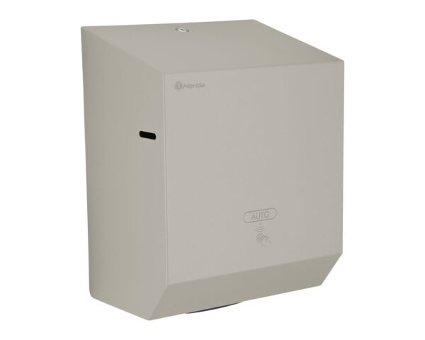 Automatyczny bezdotykowy podajnik ręczników papierowych w rolach MERIDA STELLA STONE GREY LINE AUTOMATIC MAXI, szary kamienny Automatyczny bezdotykowy podajnik ręczników papierowych w rolach MERIDA STELLA STONE GREY LINE AUTOMATIC MAXI, szary kamienny