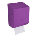 Automatyczny bezdotykowy podajnik ręczników papierowych w rolach MERIDA STELLA VIOLET LINE AUTOMATIC MAXI, fioletowy