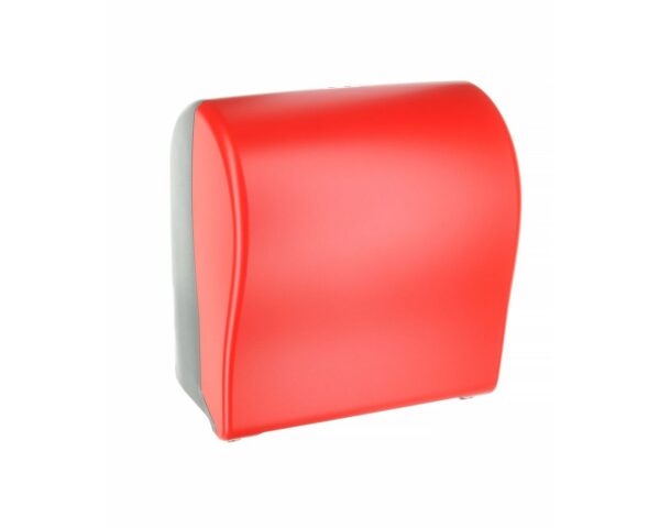 Mechaniczny podajnik ręczników w rolach MERIDA UNIQUE SOLID CUT RED LINE Mechaniczny podajnik ręczników w rolach MERIDA UNIQUE SOLID CUT RED LINE