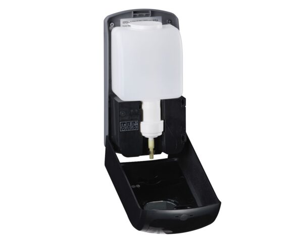 Bezdotykowy automatyczny dozownik mydła w pianie MERIDA ONE na jednorazowe wkłady 1000 g, tworzywo ABS, czarny Bezdotykowy automatyczny dozownik mydła w pianie MERIDA ONE na jednorazowe wkłady 1000 g, tworzywo ABS, czarny