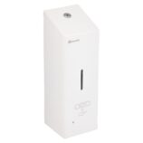 Bezdotykowy automatyczny dozownik mydła w pianie MERIDA STELLA AUTOMATIC SLIM WHITE LINE na jednorazowe wkłady 800 ml, biały