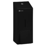 Dozownik mydła w pianie MERIDA STELLA BLACK LINE MAXI na jednorazowe wkłady 700 g, czarny