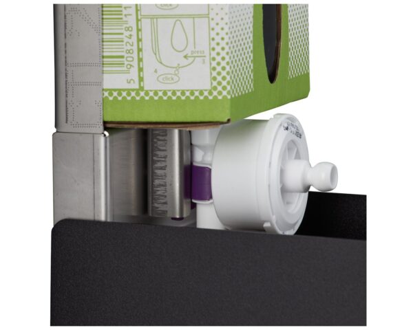 Dozownik mydła w pianie MERIDA STELLA BLACK LINE MAXI na jednorazowe wkłady 700 g, czarny Dozownik mydła w pianie MERIDA STELLA BLACK LINE MAXI na jednorazowe wkłady 700 g, czarny