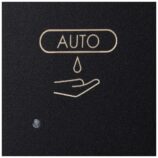 Bezdotykowy automatyczny dozownik mydła w pianie MERIDA STELLA AUTOMATIC SLIM BLACK LINE na jednorazowe wkłady 800 ml, czarny