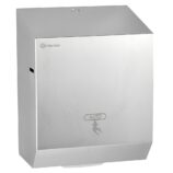 Automatyczny bezdotykowy podajnik ręczników papierowych w rolach MERIDA STELLA Anti-FingerPrint AUTOMATIC MAXI, stal matowa z powłoką AFP