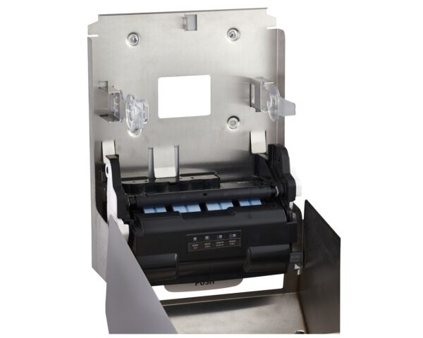 Automatyczny bezdotykowy podajnik ręczników papierowych w rolach MERIDA STELLA Anti-FingerPrint AUTOMATIC MAXI, stal matowa z powłoką AFP Automatyczny bezdotykowy podajnik ręczników papierowych w rolach MERIDA STELLA Anti-FingerPrint AUTOMATIC MAXI, stal matowa z powłoką AFP