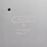 Bezdotykowy automatyczny dozownik mydła w płynie MERIDA STELLA AUTOMATIC, pojemność zbiornika 1000 ml, stal matowa