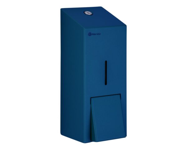 Dozownik mydła w płynie MERIDA STELLA BLUE LINE MAXI, pojemność zbiornika 800 ml, niebieski Dozownik mydła w płynie MERIDA STELLA BLUE LINE MAXI, pojemność zbiornika 800 ml, niebieski
