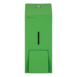 Dozownik mydła w płynie MERIDA STELLA GREEN LINE MAXI, pojemność zbiornika 800 ml, zielony