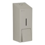 Dozownik mydła w pianie MERIDA STELLA STONE GREY LINE MAXI na jednorazowe wkłady 700 g, szary kamienny