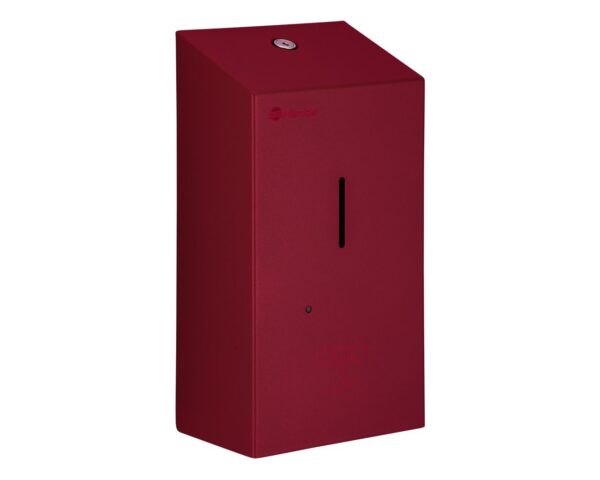 Bezdotykowy automatyczny dozownik mydła w pianie MERIDA STELLA AUTOMATIC RED LINE na jednorazowe wkłady 1000 g, czerwony Bezdotykowy automatyczny dozownik mydła w pianie MERIDA STELLA AUTOMATIC RED LINE na jednorazowe wkłady 1000 g, czerwony