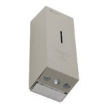 Bezdotykowy automatyczny dozownik mydła w pianie MERIDA STELLA AUTOMATIC SLIM STONE GREY LINE na jednorazowe wkłady 800 ml, szary kamienny