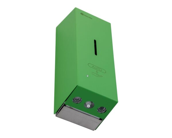 Bezdotykowy automatyczny dozownik mydła w pianie MERIDA STELLA AUTOMATIC SLIM GREEN LINE na jednorazowe wkłady 800 ml, zielony Bezdotykowy automatyczny dozownik mydła w pianie MERIDA STELLA AUTOMATIC SLIM GREEN LINE na jednorazowe wkłady 800 ml, zielony