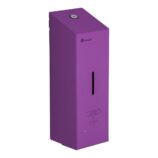 Bezdotykowy automatyczny dozownik mydła w pianie MERIDA STELLA AUTOMATIC SLIM VIOLET LINE na jednorazowe wkłady 800 ml, fioletowy