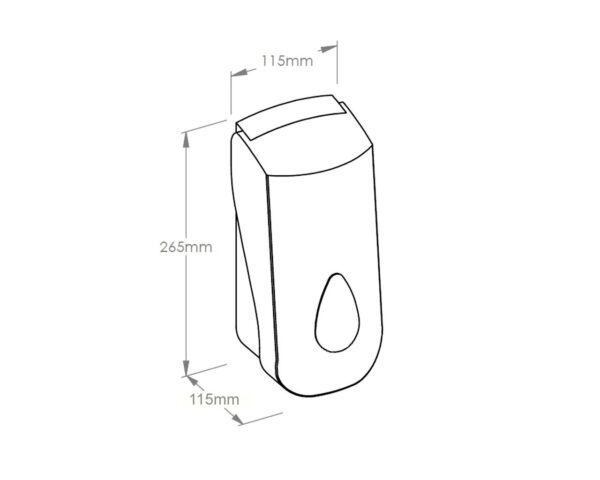 Dozownik mydła w pianie UNIQUE ORIENT SPARK Dozownik mydła w pianie UNIQUE ORIENT SPARK