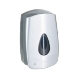 AUTOMATYCZNY BEZDOTYKOWY DOZOWNIK MYDŁA W PIANIE MERIDA UNIQUE AUTOMATIC SILVER SPARK LINE