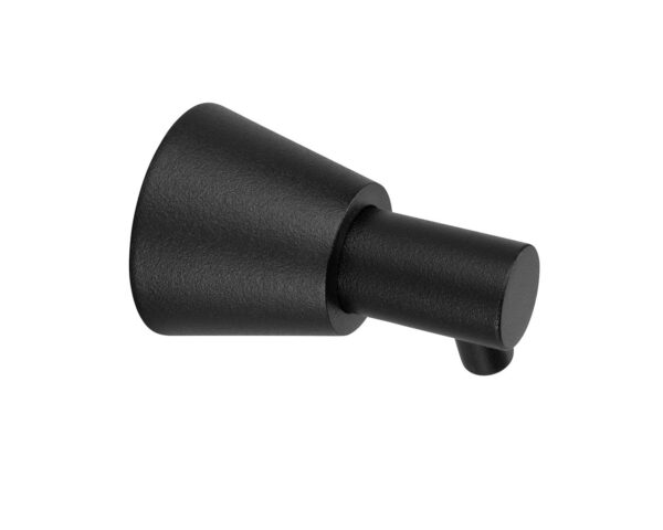 Dozownik mydła w płynie ścienny, STOŻEK, czarny Dozownik mydła w płynie ścienny, STOŻEK, czarny