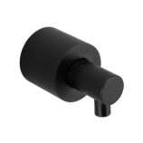 Dozownik mydła w płynie ścienny WALEC, czarny